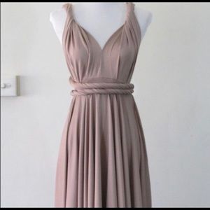 Mocca Infinity Dress